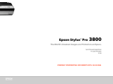 Epson 3800 User manual