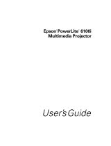 Epson 6100i User manual