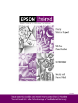 Epson 7000 User manual