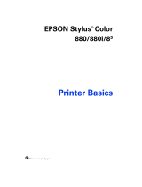Epson Stylus Color 880i User manual