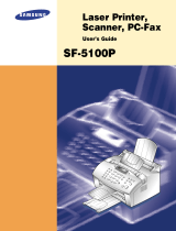 Samsung SF-5100P User manual