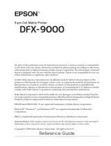 Epson DFX-9000 User manual