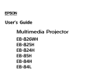 Epson Europe EB-84H User manual