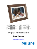 Philips SPF3400C/G7 User manual