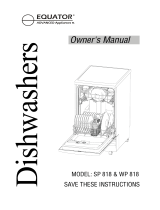 Equator WP 818 User manual