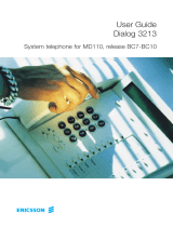 Ericsson 3213 User manual
