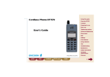 Ericsson DT570 User manual