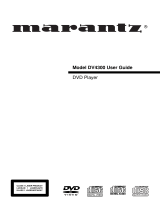 Marantz DV4300 User manual