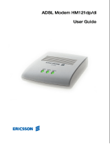 Ericsson HM121dp User manual