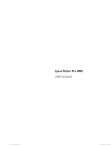 Epson SP4900DES User manual