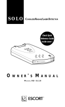 Solo RD-5110 User manual
