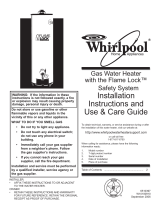 Whirlpool BFG1F4040T3NOV User manual
