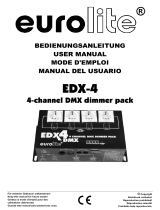 EuroLite Cases 4-channel DMX dimmer pack User manual