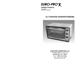 Euro-Pro TO285 User manual