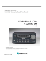 EverFocus EDR810H User manual