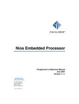 Excalibur electronicA-MNL-NIOSPROG-01.1