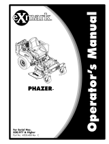 Exmark Phazer PHZ19KA343 User manual