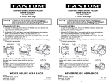 Fantom Vacuum CV242H User manual