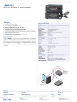 Extron electronic 13W3 DA2 User manual