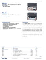 Extron electronic ASA 304 User manual