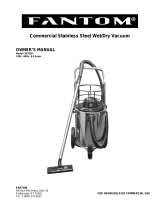 Fantom Vacuum CW233H User manual
