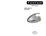 Fantom Vacuum FM405 User manual