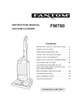 Fantom Vacuum FM780 User manual