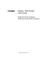 Farallon Communications 412 User manual