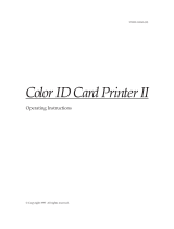 FARGO electronic Color ID Card Printer II User manual