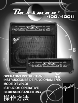 Fender 400H User manual