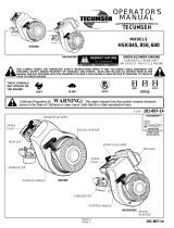 Tecumseh HSK845 User manual