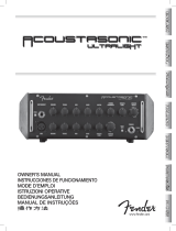 Fender Acoustasonic Ultralight User manual