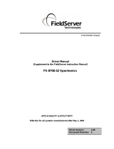 FieldServer FS-8700-42 User manual