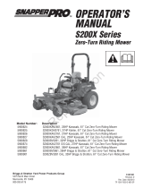 Snapper 5900826 User manual