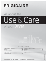 Frigidaire Dryer User manual