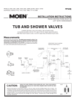 Moen T777 User manual