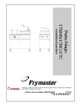 Frymaster Pasta Magic 17BC User manual