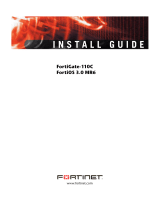 Fortinet FortiGate-110C User manual