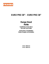 Franke Consumer Products FCO 304 XS User manual