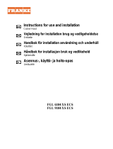 Franke Consumer Products FGL 6104 XS ECS User manual