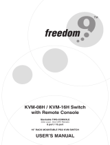 Freedom9 KVM-16H User manual