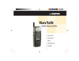 Garmin NavTalk GSM User manual