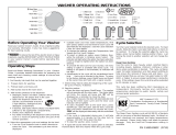 Frigidaire ATF8000FS - Gallery - Washer User manual