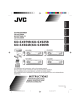 JVC kd sx 909 r User manual