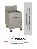 Dean 2424E Service And Parts Manual