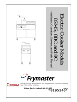 Frymaster 8SMS User manual