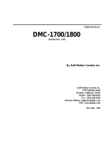 Galil DMC-1800 User manual