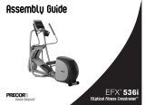 Precor Elliptical Fitness Crosstrainer EFX 536i User manual