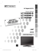 Emerson LC195EM9 B User manual