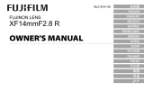 Fujifilm XF14mmF2.8 R User manual